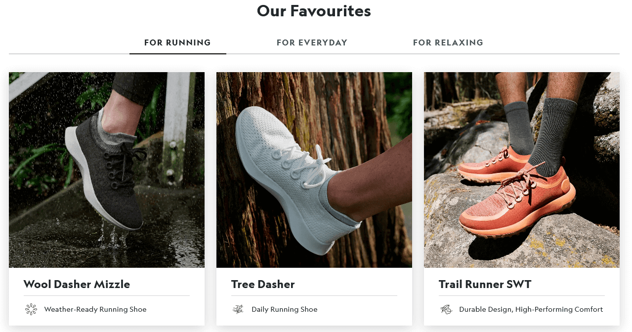 tienda online allbirds