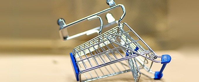 carrito de compra tumbado